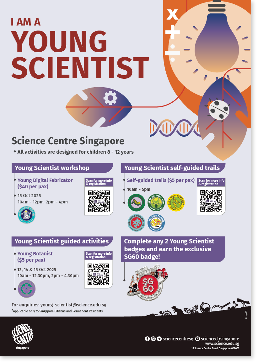 Young Scientist Badge October 2025 Activities