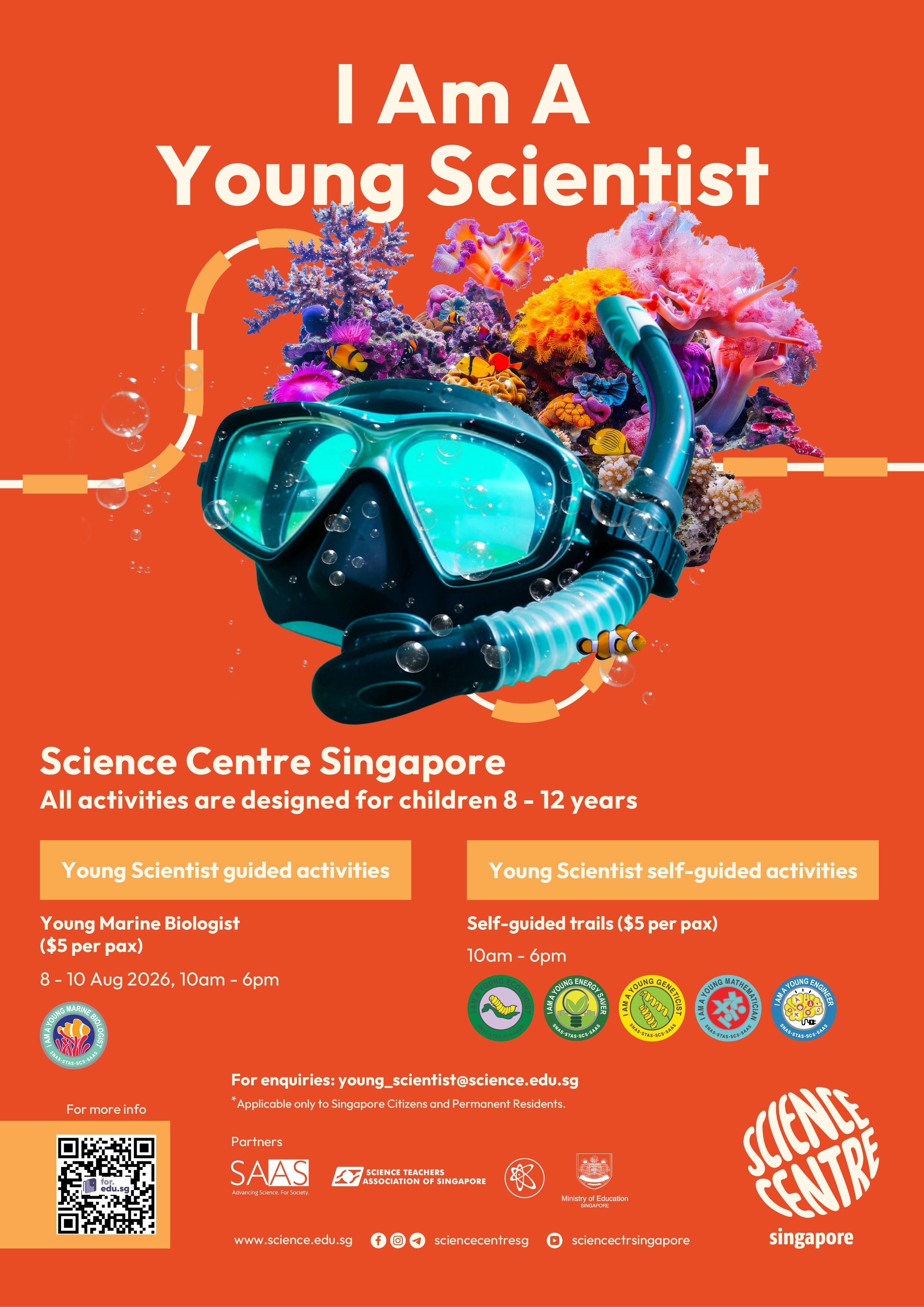 Upcoming Young Scientist Events in August 2026